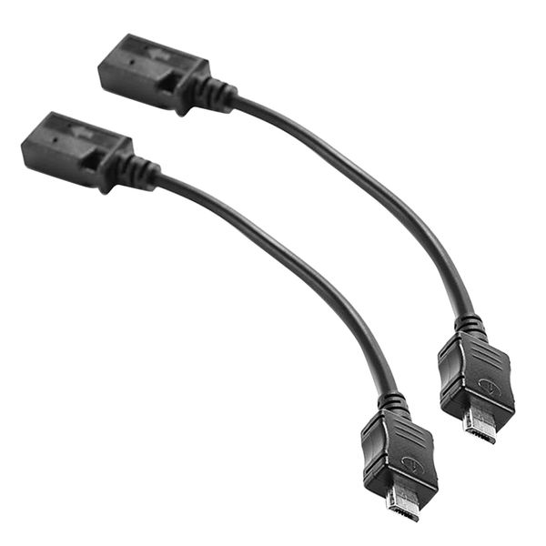 

2pcs micro usb штекер mini usb otg 5pin конвертер кабель-адаптер line 10см