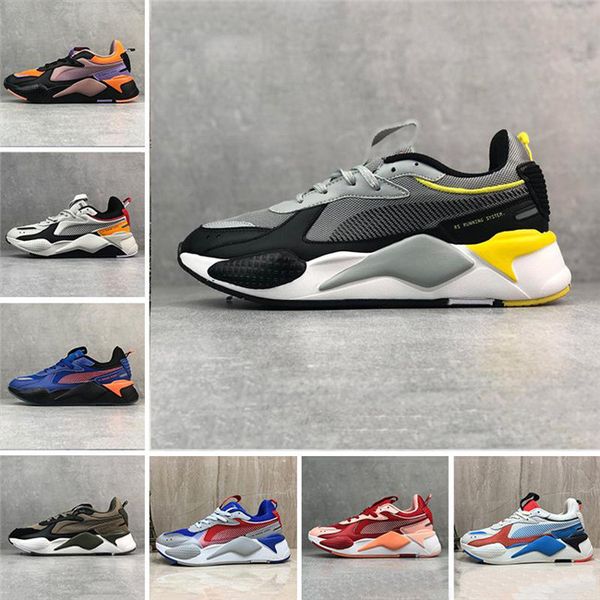 

2019 rs-x reinvention men running shoes women casual shoes cool black white fashion creepers dad running trainer sports sneaker