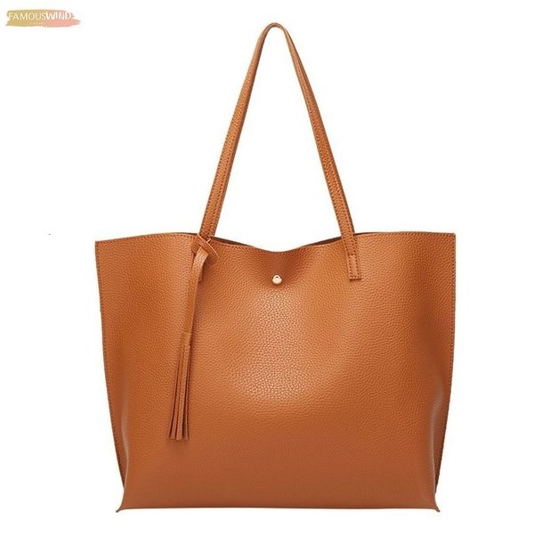 

fashion bolsa feminina women purses and handbags solid large capacity big shopping shoulder bag casual travel tote handbag sac a main