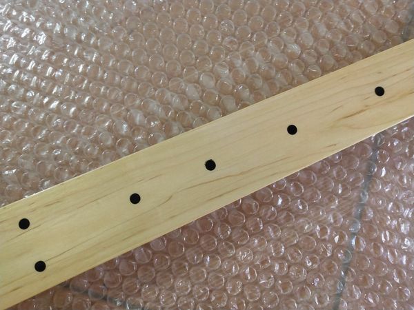 

fretless 22 frets maple neck maple fingerboard for st style electric guitar neck
