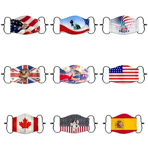 

designer active protect masks boys girls cartoon mouth face masks breathable earloop washable reusable cotton breatha #175