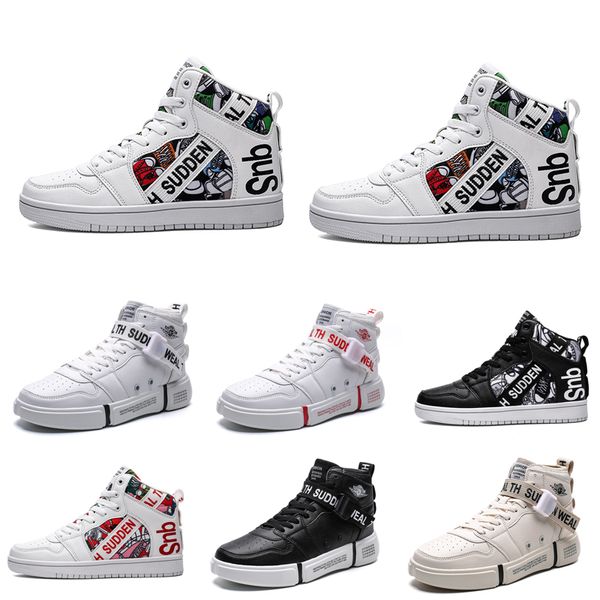 Olmayan Marka Kadın Erkek Moda Tasarımcısı Ayakkabı Siyah Beyaz Çok Renkler Rahat Erkek Eğitmen Spor Sneakers Stil 16 ücretsiz kargo