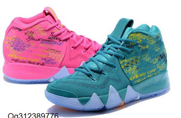 

мужчины kyries 4 iv конфетти multicolor баскетбол обувь luxury bhm equality all-star march madness сити тренеры спорт кроссовки 40-46