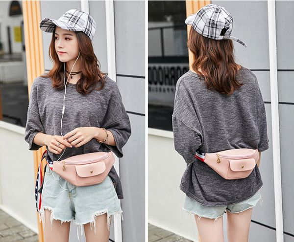 

waist bag female belt new brand fashion waterproof chest handbag fanny pack ladies waist pack belly bags purse