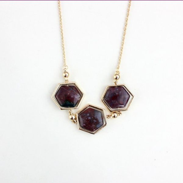 

оптовая продажа 10 шт модные позолоченные штабелируемые индийские агаты кулон звено цепи ожерелье этнический стиль ювелирные изделия, Silver