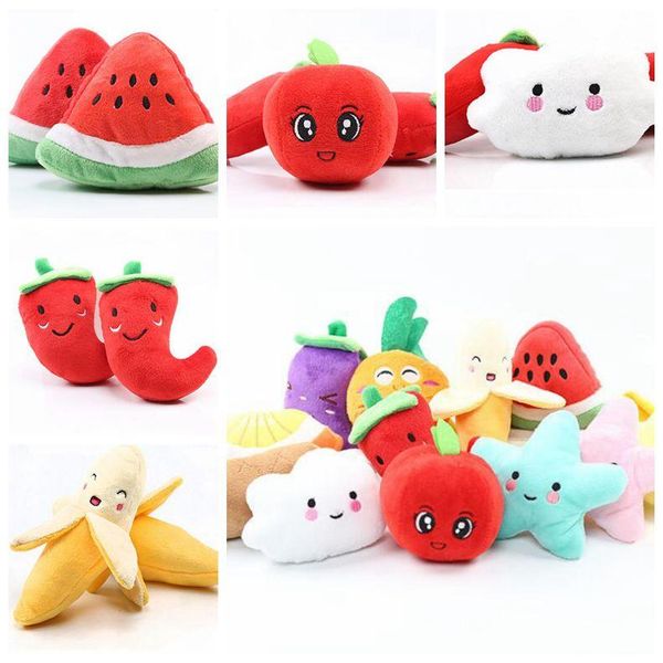 

Звук банан арбуз редис плюшевые игрушки классическая милая собака интерактивный