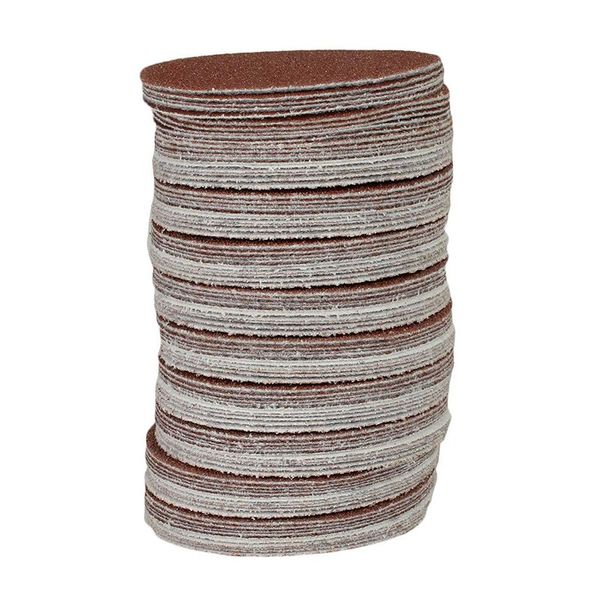 

100x hook and loop da sanding grinding abrasive pad mixed grit 3inch 75mm