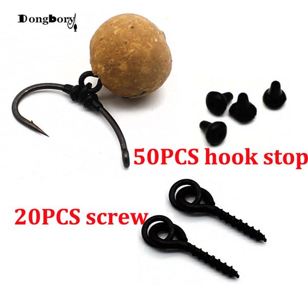 

50 pcs hook ssr shank beads 20pcs carp fishing boilies bait screw bait holder up boilies accessories spike hair rig