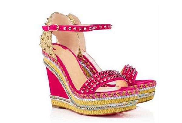 

designer leather women dress shoes red sole flat heel shoe classic red bottom single flat leather women wedding party shoe slip-on style, Black