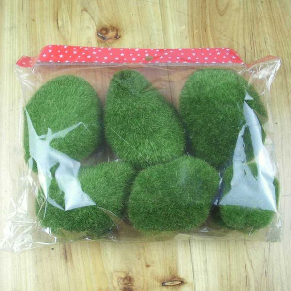 

landscape artificial green moss stones fake rocks plants decorative sand table