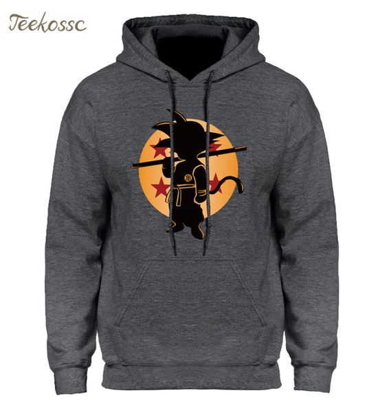 

dragon ball z pocket hoodie men japan anime hoodies mens dragonball db sweatshirt 2018 winter pullover long sleeve, Black