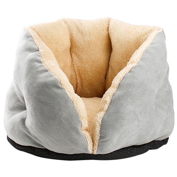

warm dog bed cat nest pet sofas dog house encircled kennel soft cotton fleece blanket for cat puppy four seasons using