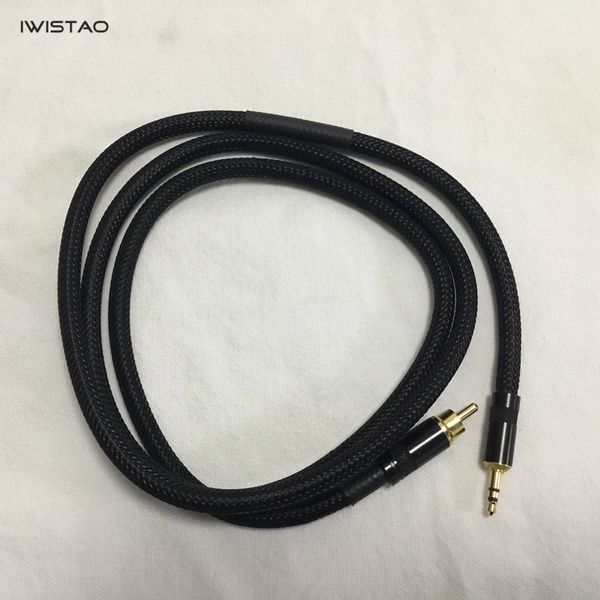 

hifi 3.5mm stereo audio plug male to single rca terminal cable sound card 3.5 to rca digital audio 0.75 to 10m ing