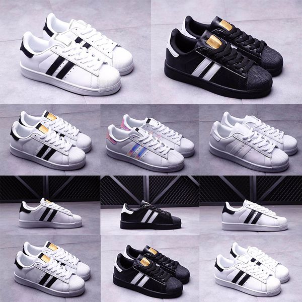 

2020 superstar white black superstars 80s pride sneakers super star women men trainers sport casual shoes size eur 36-44