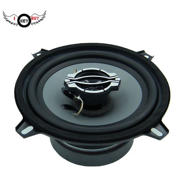 

i key buy speaker 5.25inch 2-way coaxial 150watts 4 ohm grey cone rubber edge auto component speakers for all car