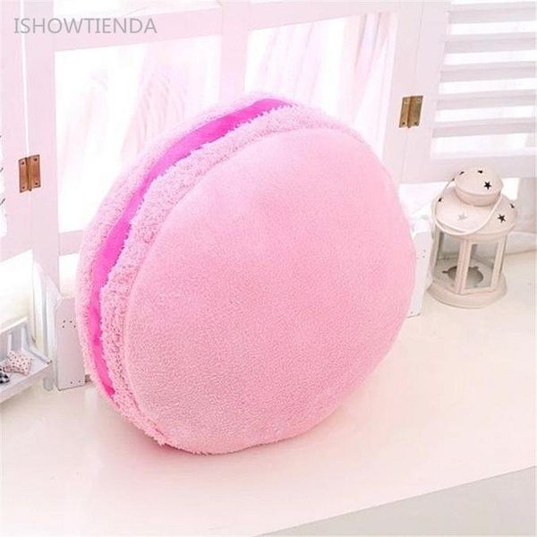 

ishowtienda new throw macarons lovely pillow cushion plush naps toy gift for boys girls all ages household sofa bed room new