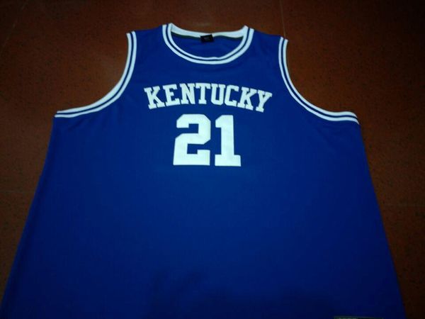 

custom men youth women vintage #21 kentucky tayshaun prince basketball jersey size s-4xl or custom any name or number jersey, Black