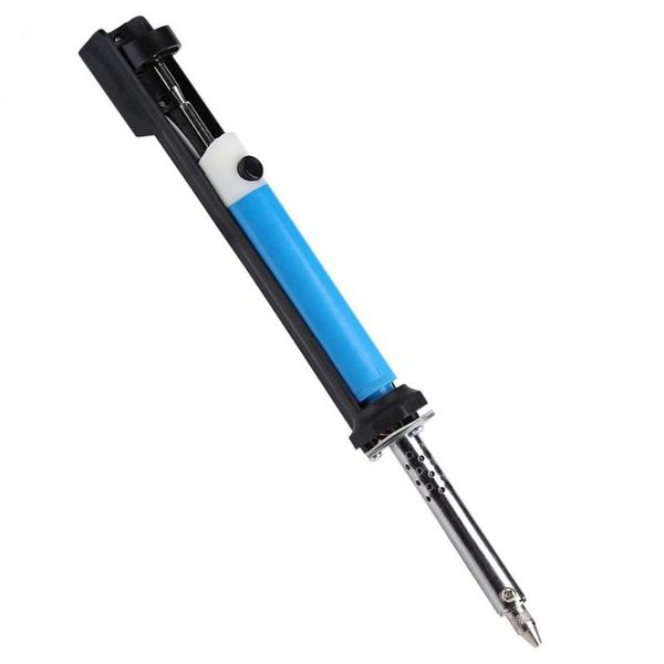 

30w 2 in 1 electric soldering iron station tin sucker strong suction rework station heat pencil welding desoldering repair tools