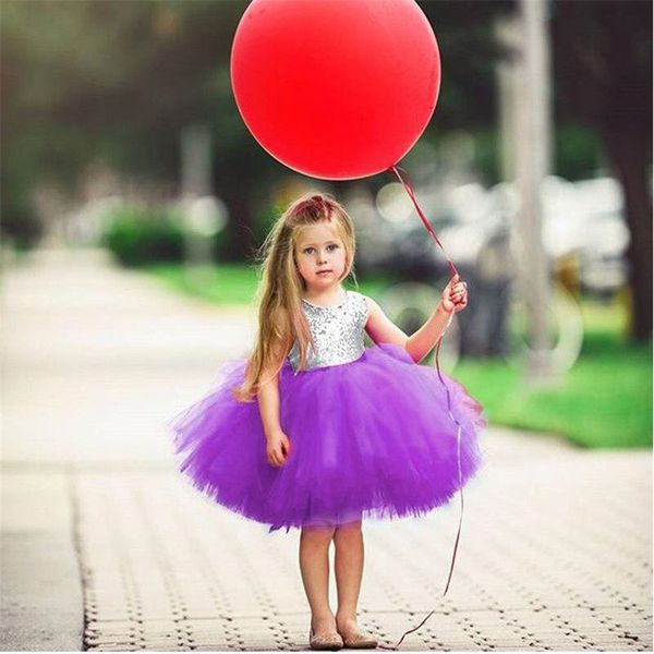 

ins ballet baby girls sequins princess dresses girl tutu gauze dress kids backless bowknot dresses summer party wear wedding clothes e22705, Red;yellow