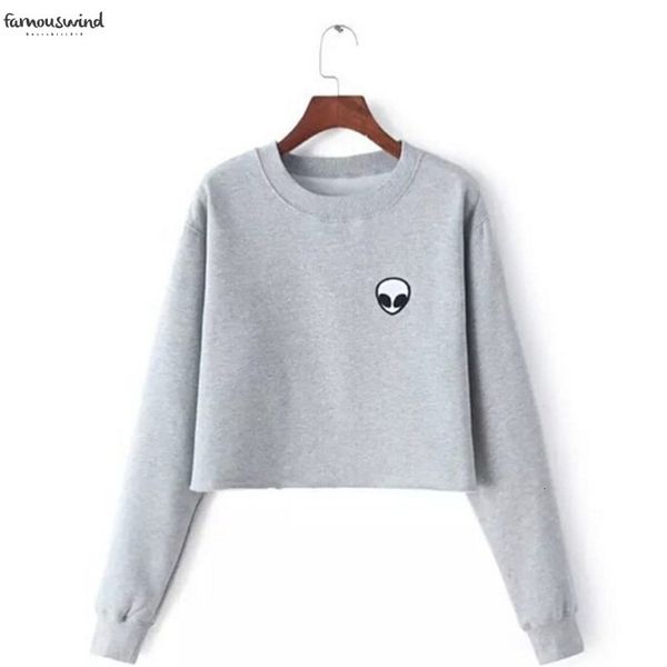 

sweats printing hoodies sweatshirts harajuku crew neck women clothing feminina loose short fleece jumper sweats warm, Black