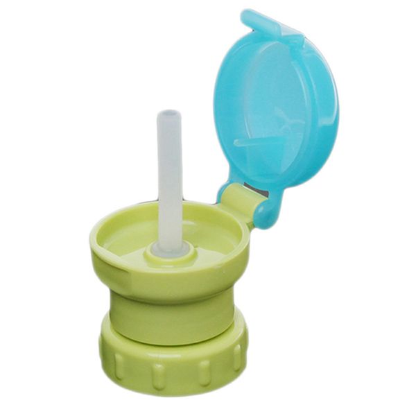 

children's products straw cover children portable bottled drinks spill straw covers anti-choke straw