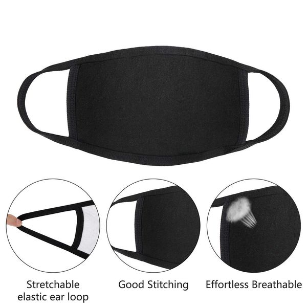 

face mask mouth mask dust anti pollution reusable cotton breathable ear loop face dust for cycling ing