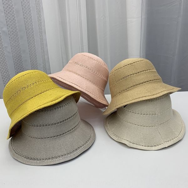

breathable solid color fisherman summer lady shade versatile cute style fisherman sun sun hat basin hat tide, Blue;gray