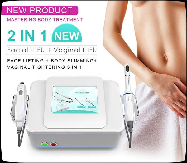

2 in 1 hifu face & body lifting machine and vaginal tightening hifu high intensity focused ultrasound hifu wrinkle removal machine