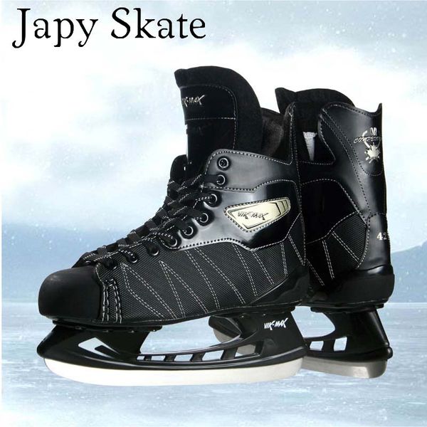 

japy skate vik max 9315 ice hockey shoes child ice skates professional ball knife hockey knife shoes real patines