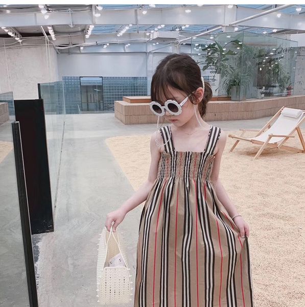 

2019 ummer girl dre kid brace kirt oft cotton maxi long dre e baby girl clothe