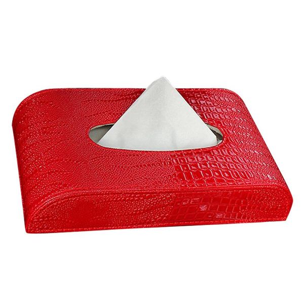 

type dashboard towel paper cover case for home auto office use snakeskin pattern leather car tissue box block
