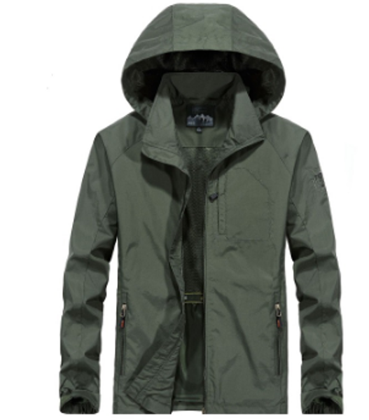 

6xl men's waterproof jacket autumn men casual windbreaker jackets mens breathable hooded outdoor coats clothes, Black;brown