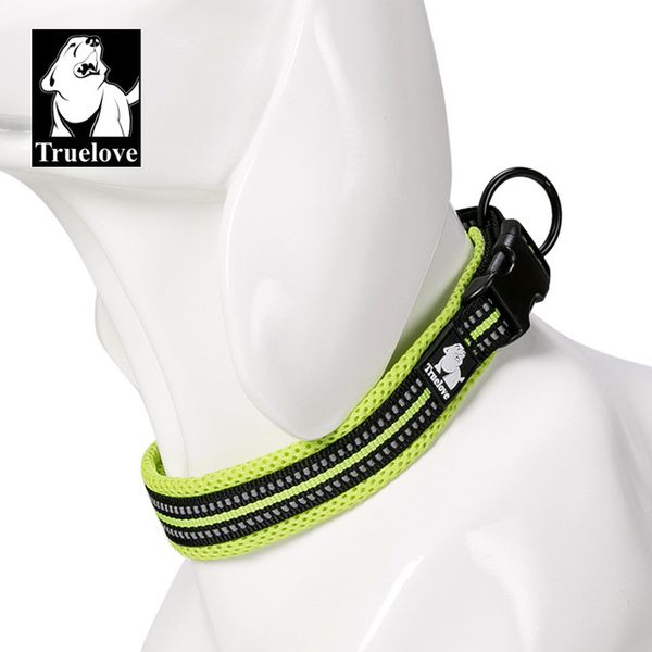 Cheap Collars Truelove Nylon Collar Padded Wide Dog Collars For 