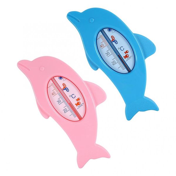 

baby dolphin-shaped water thermometer bathing water thermometer infant bath tool infants plastic temperature measurement
