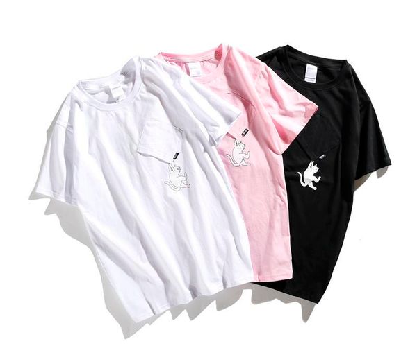 

2020 нове паѬђ моделей мђжин и женин дизайнеѬ вокого каева лопка ђболк White;black