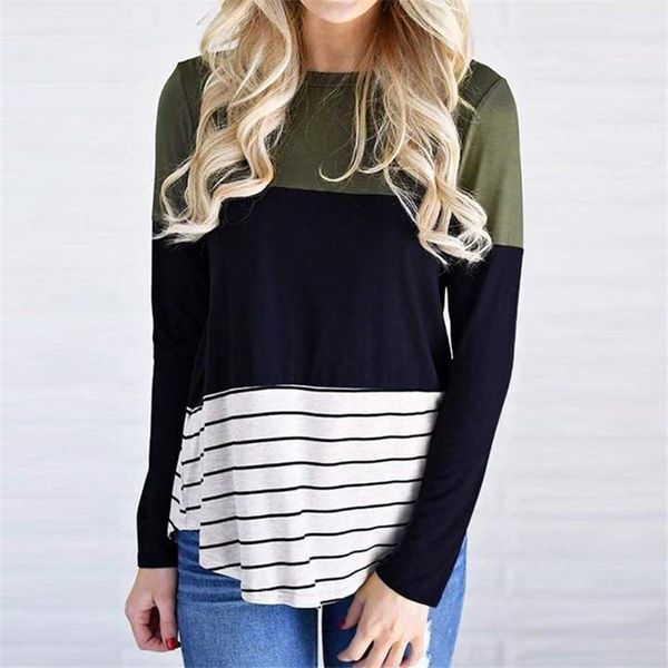 

Long Sleeve Women Maternity Shirts Casual Striped Nursing Tops Shirt For Breastfeeding Baby Pregnant Women Collier Allaitement