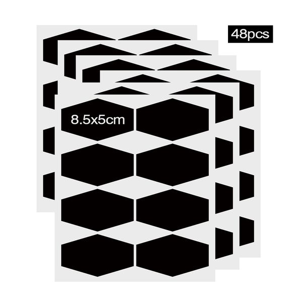 

48pcs/set kitchen spices stickers jar sticker spice tools organizer bottles jar jam label sticker blackboard label stickers tags