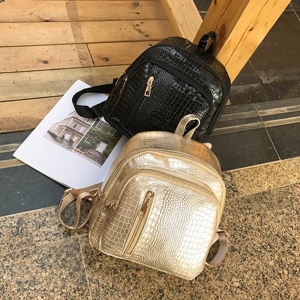 

women mini backpack fashion mini backpack crocodile women