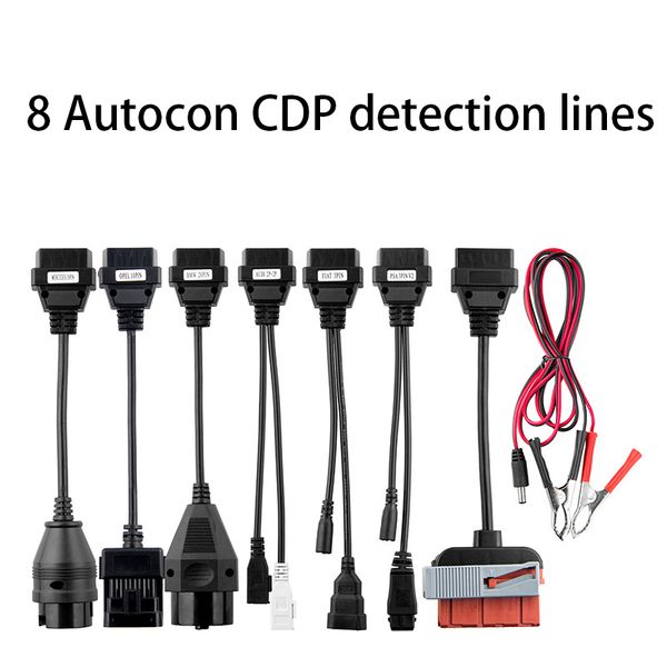 

ds150 линия автомобиля 8 комплектов 1 переходника автомобиля линия ds150 диагностическая линия bmw audi opel fiat и других автомобилей адапт