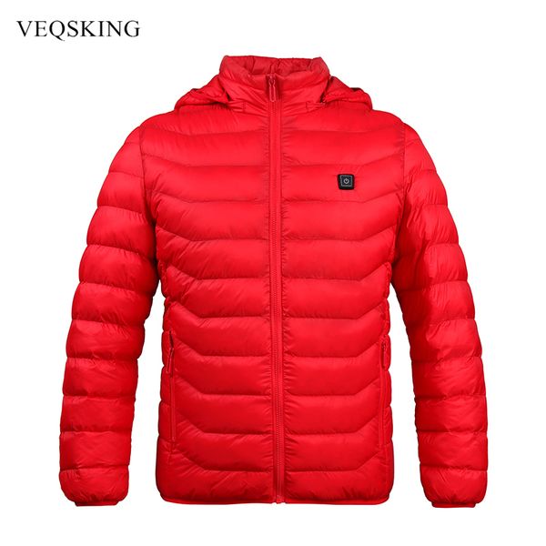 

s-4xl winter smart heating hiking jackets,windproof warm men's coat, outdoor sport heated jacket, thermal softshell jacket man, Blue;black