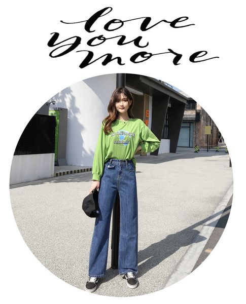 

navy blue women's tailored waist and hip princess jeans bk1929