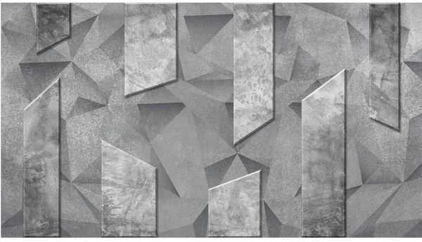 

custom wallpaper for walls 3 d for living room geometric 3d minimalist mural