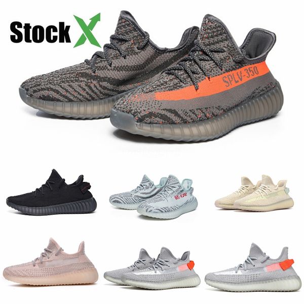 

мода отражающего quantum kanye west mens basketball обувь лучших качества тройного черные роскошные мужчины женщина дизайнер тренер кроссовк