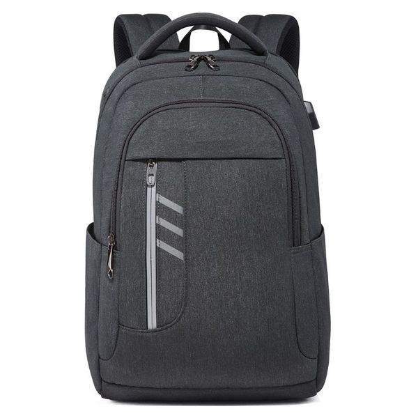 

male backpack lapbusiness bags travel waterproof school bag anti-theft college bookbag with usb charging port large capacity