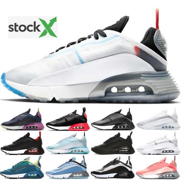 

2090 pure platinum men women running shoes bred triple black core oreo silver blue green pink designer mens trainer sports sneakers