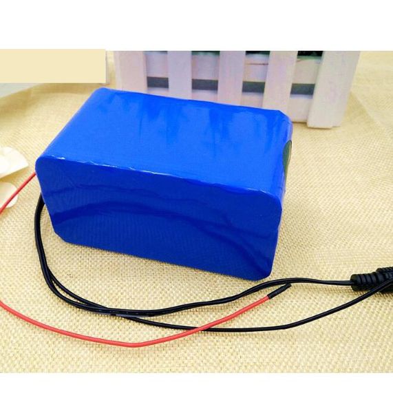 

china rechargeable 12v 18650 battery pack 15ah lithium batteries for 10w to 300w motor +2a charger
