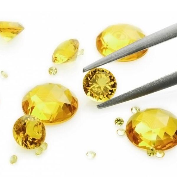 

round 1.0-3mm #1013 medium light orange high-end facet cut nano crystal thermostable synthetic loose gemstone for jewelry 1000pcs/lot, Black