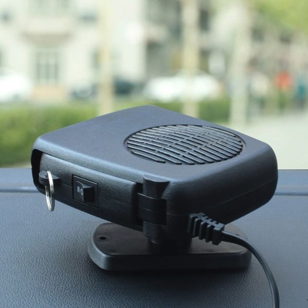 

12v/24v car heater heating fan 2 in 1 dryer windshield glass demister defroster for vehicle portable temperature control device