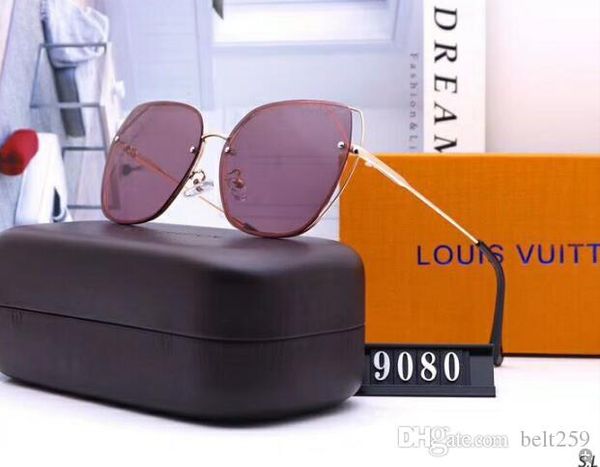 

2020 mens designer sunglasses boxfor men women with metal frames retro luxury sunglasses tombs mirror brand glasses high-quality sun glasses, White;black