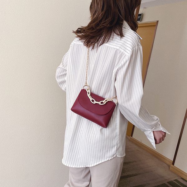 

new 2020 england sweet women lady fresh pu leather fashion solid crossbody handbags female bags for women